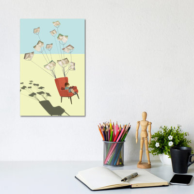 Stories by Peter Walters - Floater Frame Gallery-Wrapped Canvas Giclée on Canvas