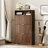 Shoe Storage With 3 Flip Drawer And Open Shelf-142778300