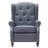 Recliner Wingback Chair Tufted Arm Chair Recliner Fabric Push Back Recliner-673111387