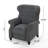 Luxurious Copper Accented Push Back Recliner Chair with Comfortable Reclining and Sturdy Support for Ultimate Relaxation-452902194