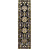 Oriental Area Rug in Black
