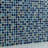 Swimming Pool 0.9" X 0.9" Straight Edge Glass Mosaic Tile-109069852