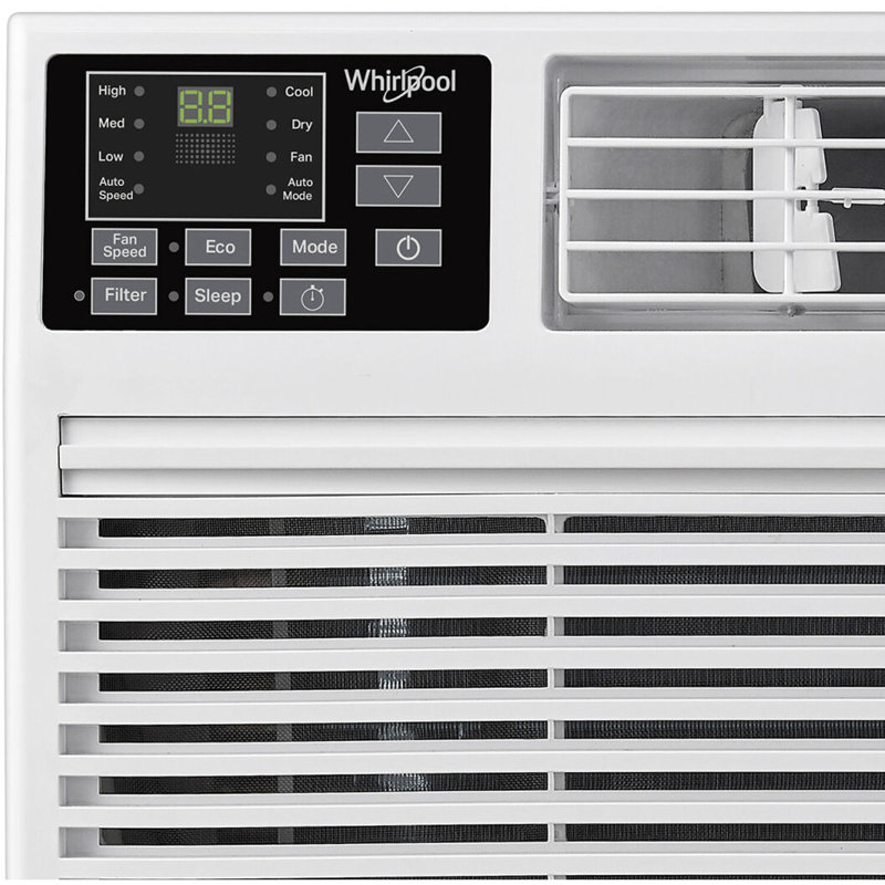 White 10,000 BTU Through-the-Wall Air Conditioner with Remote Control