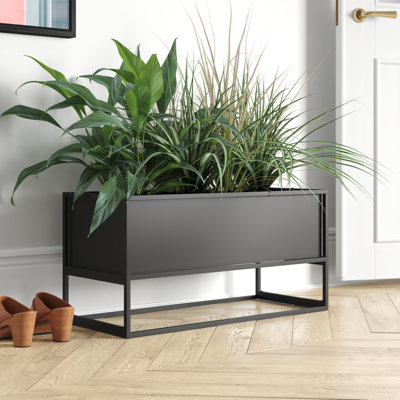 Dekker Metal Elevated Planter with Fabric Liner Insert
