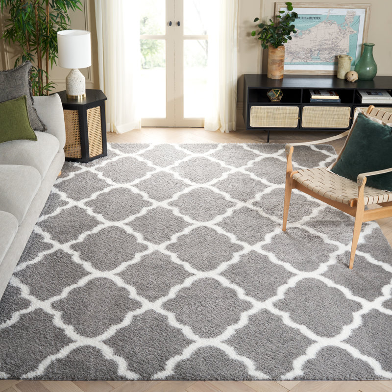 Tahoe Shag Performance Geometric Rug, Rectangle 8' x 10'