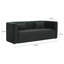 Canapé en velours noir Tov Furniture Callie-427527757