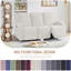 Couvre-fauteuil inclinable avec coussins élastiques pour enfants 3 pièces Wald-439568100