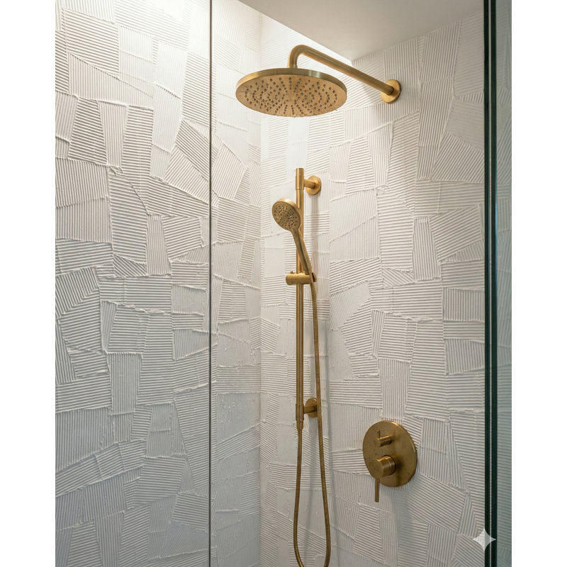 Paperstone 24"x48" 3D Textured Wall Tile, white