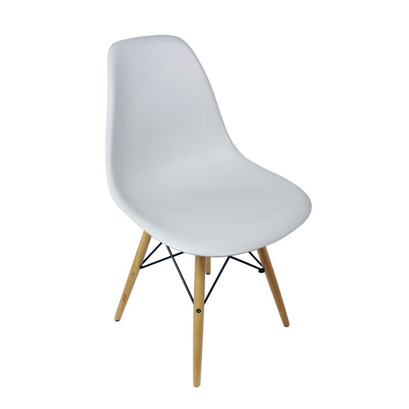 17.5'' H Side Chair, Light Gray
