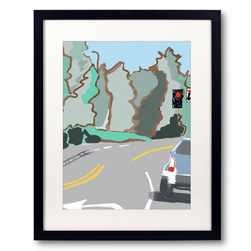 Rustic Canyon Print by Deborah Blum, 21.25" H x 17.25" W