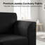 3 Seater Corduroy Sofa-1118796537