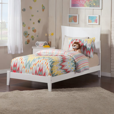 Ralls Solid Wood Foundation Bed