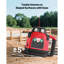 Rotary Laser Level Kit, 1650ft 360-Degree Self Levelling Red Horizontal Laser Transit,with Heavy-duty Tripod, Receiver, Remote Control, Toolcase, IP54 Waterproof, 0.06 in/100 ft for Construction