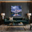 Art mural sur toile avec cités, "Washington"-1626364685
