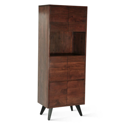 Glendoris Bar Cabinet In Walnut by Millwood Pines