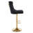 Swivel Adjustable Height Counter Stool With Metal Frame Set of 1-1818639225