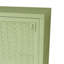 Armoire murale moderne à deux portes avec portes en verre, rangement à trois niveaux et motif tissé pour l'entrée, le salon, la salle de bain ou la salle à manger-1423744122