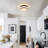 11.4" Modern LED Milk Glass Flush Mount-887198534