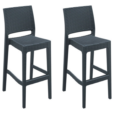 Mcgruder 29.5" Patio Bar Stool by Mercury Row