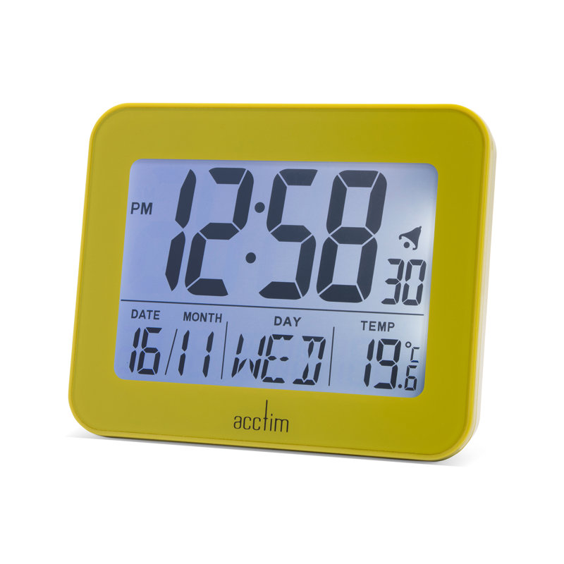 Acctim Otto Superbrite® Digital Bedside Alarm Clock, Heathland