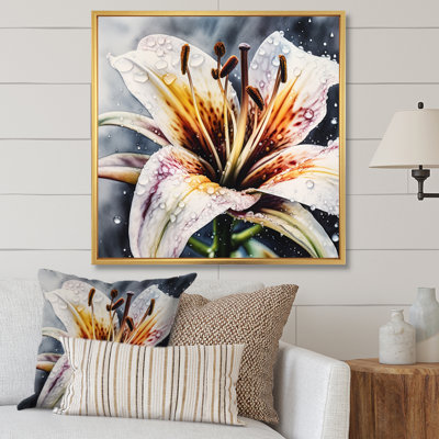 " White Lily Serenade "