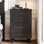 French-style minimalist storage cabinet