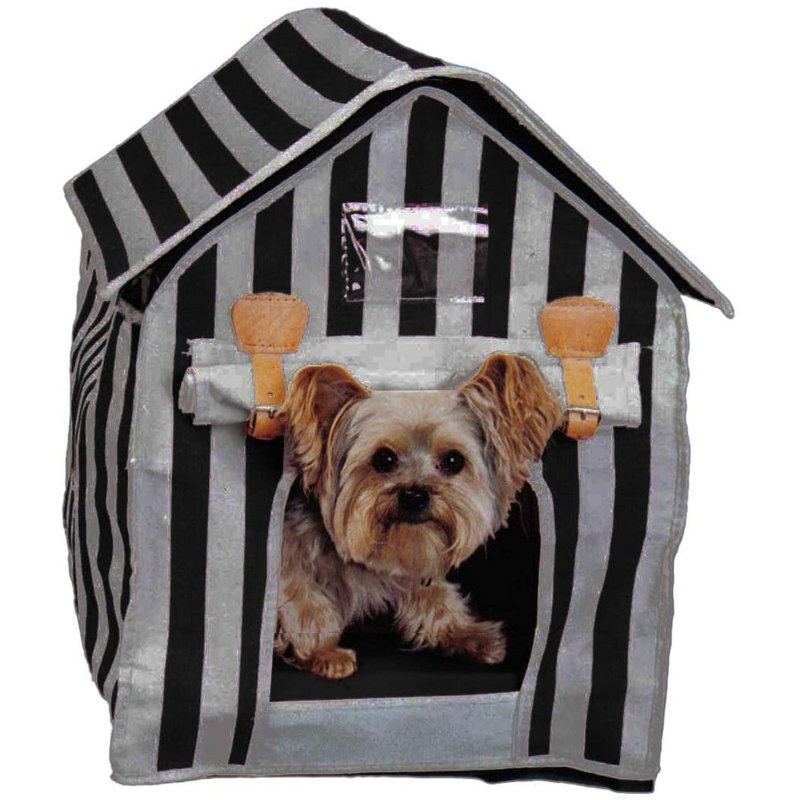 Cabina Miau Pet Crate with 1 Door, Black / Grey