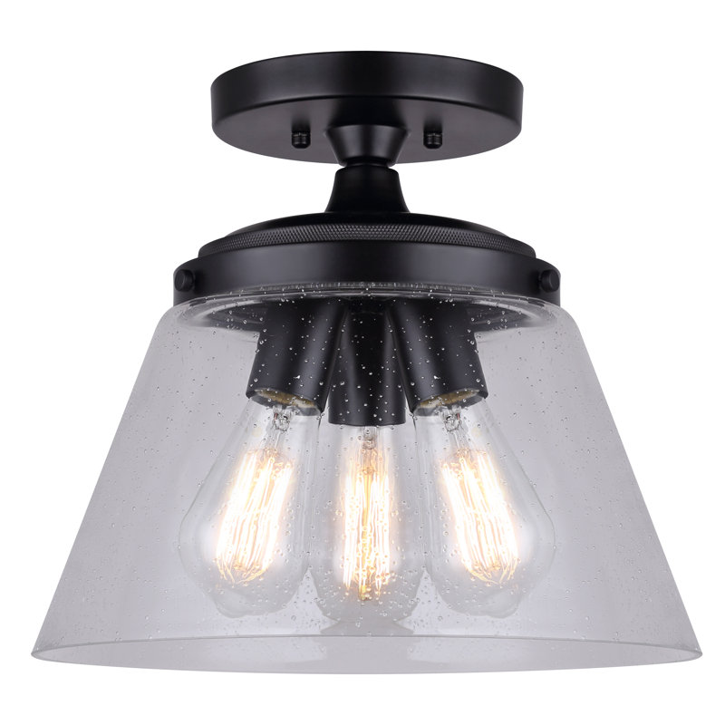 Luminaire suspendu conique à 3 lumières