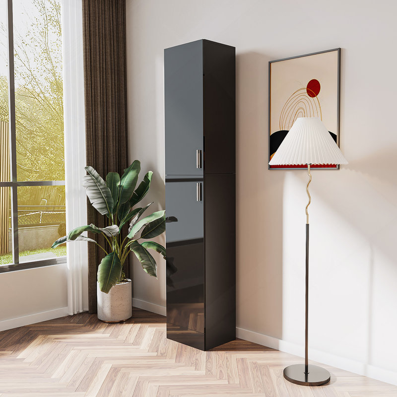 Élégante armoire multifonctionnelle avec beaucoup de rangement, idéale pour les maisons modernes et divers cas d'utilisation