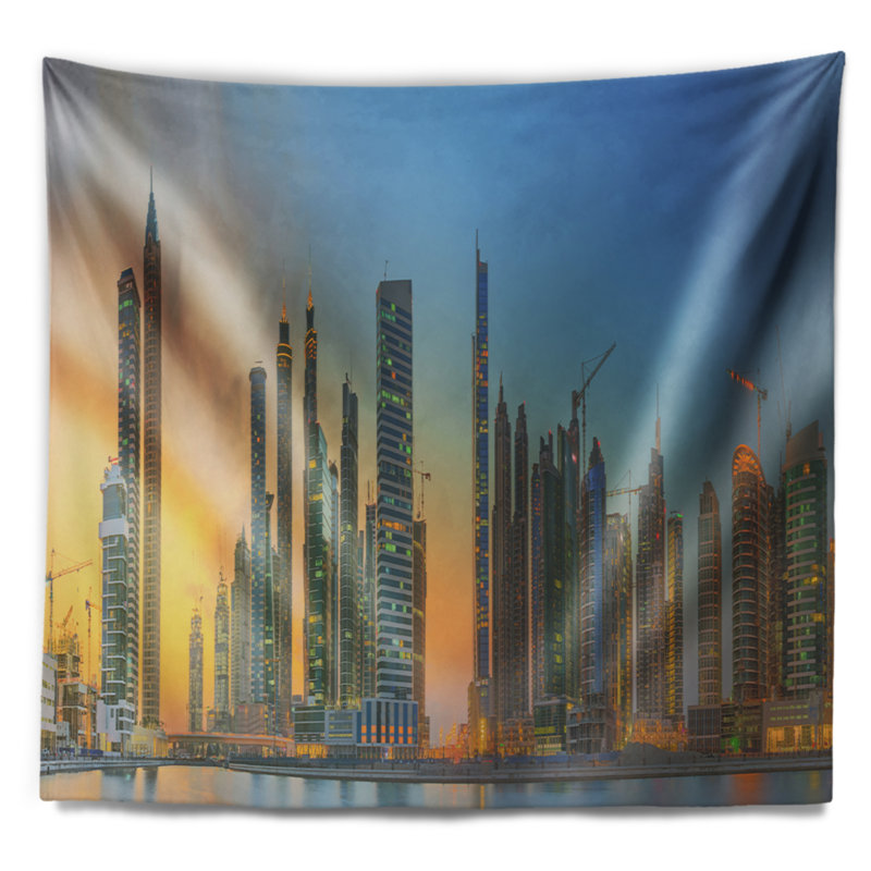 Polyester Tapestry, 50" H x 60" W