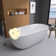 65'' x 29'' Freestanding Soaking Acrylic Bathtub