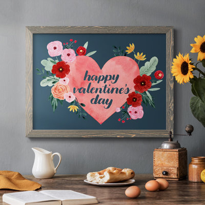 Sweet Hearts Collection, peinture sur toile encadrée