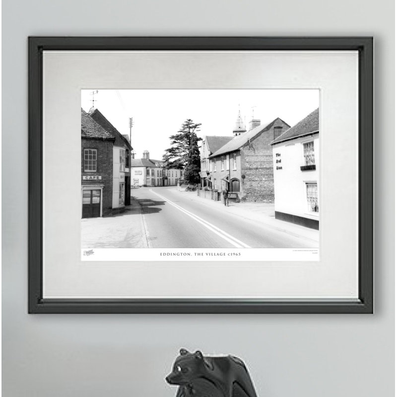 Eddington, The Village C1965 - Single Picture Frame Print, 60cm H X 80cm W x 2cm D