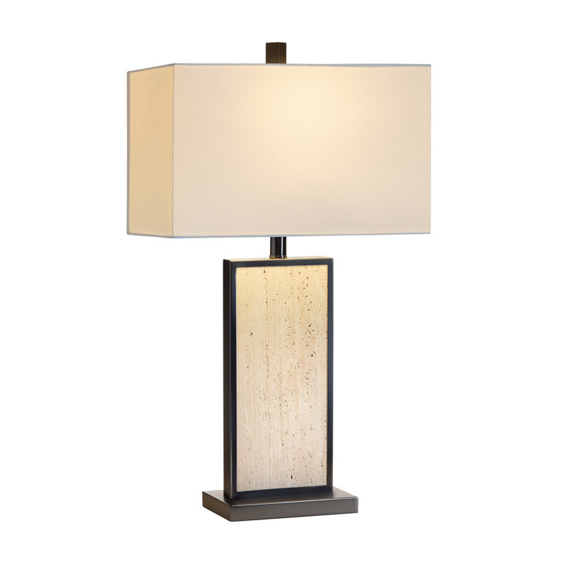 Lampe de table en marbre