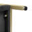 Entryway Table, Console Table With Two Drawers, Retro Hallway Table With Striking Geometric Design-1214079121