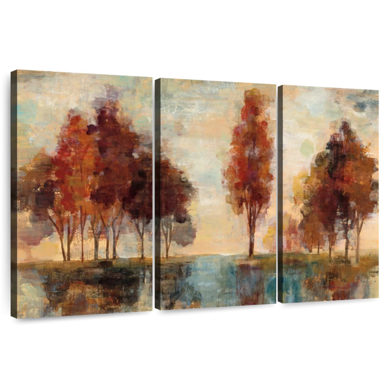 Avery Field And Forest II, 28" H x 45" W
