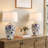 26'' Blue and White Porcelain Table Lamp