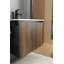 Compartiment de meuble-lavabo flottant avec rangement à serviettes mural 24 po Goodyo-234595892