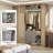 30'' W Closet System with Wooden Drawers-1083823813