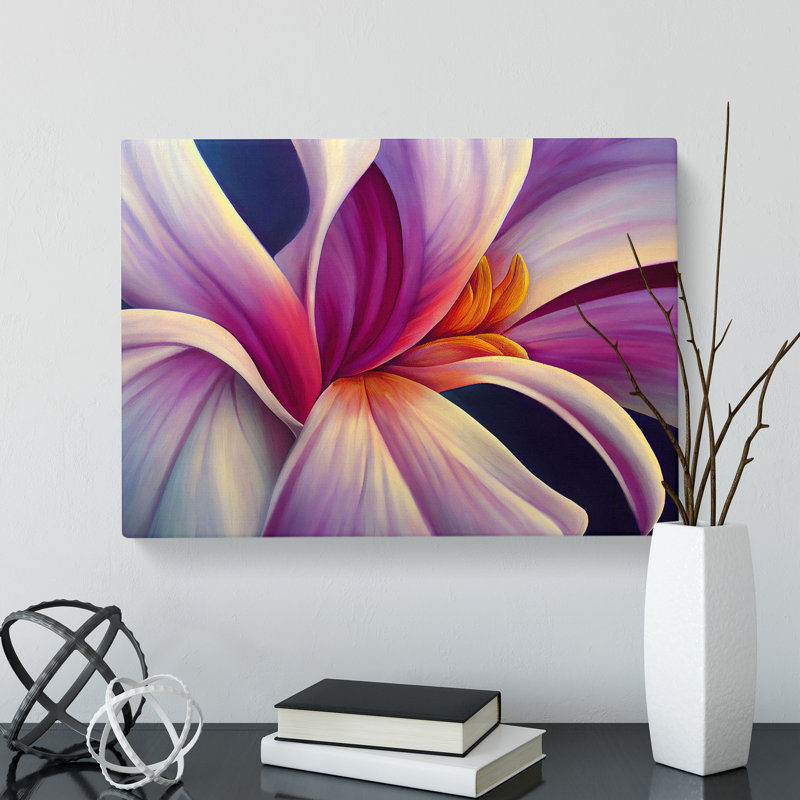 Otherworldly Flower Vol.2 - Wrapped Canvas, 35cm H x 50cm W x 3cm D