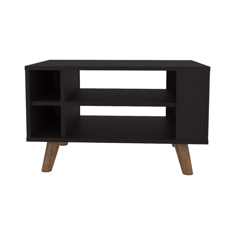 Table basse avec rangement ouvert