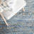 Arria Hand Woven Cotton Denim/0.4 Jute Rug in Natural/Blue-82593348