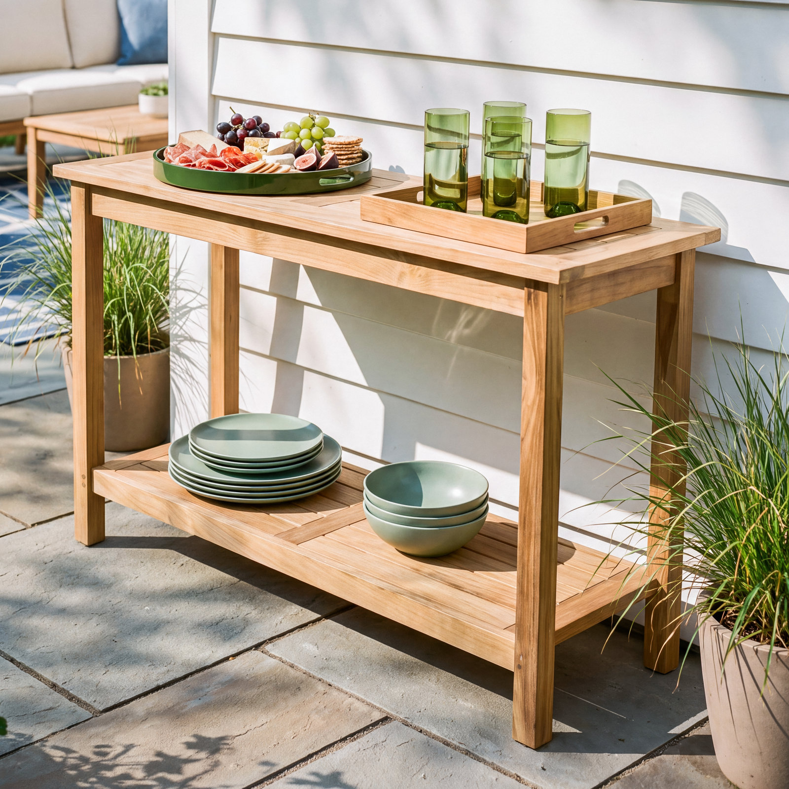 Knightly 51 " Teak Patio Table