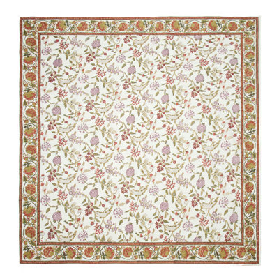 Louise Tablecloth - Multicolor - 71" x 71"