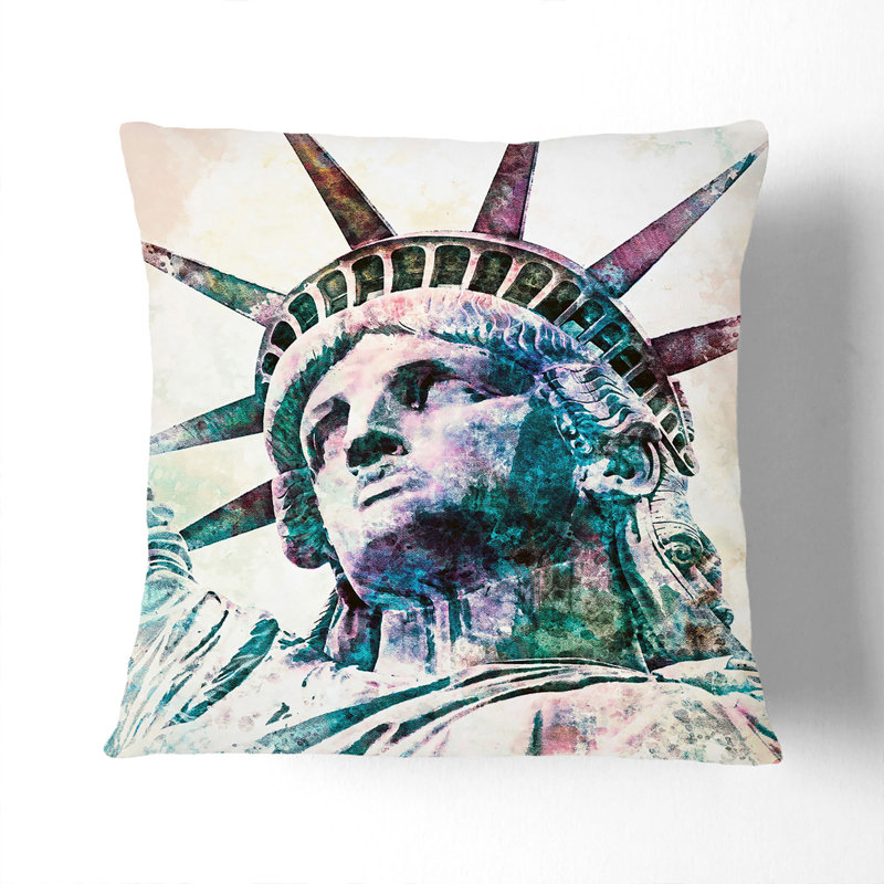Square Throw Cushion, White, 40cm H x 40cm W x 15cm D