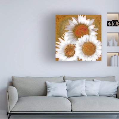 Art sur toile «Bachelor Tina Lavoie Sunflowers at Golden Hour»