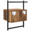 35cm W Manufactured Wood Bedside Table-360020462
