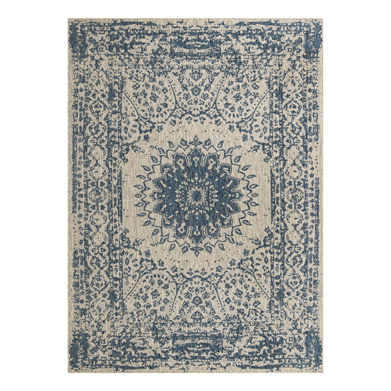 Ornate Lamotte Indoor/Outdoor Area Rug, Rectangle 10' x 14'1"
