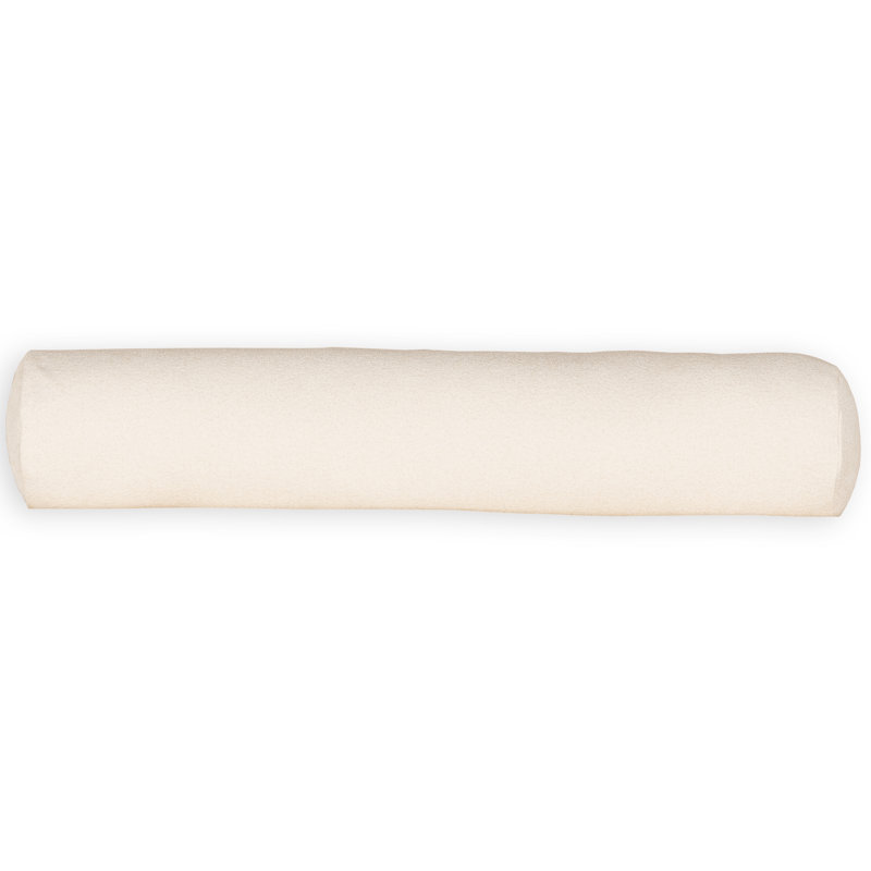Coussin décoratif Cascade Getty, Traversin H 8 po x l 39 po, Ivoire ivoire