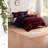 Cozy Plush Sherpa Bedding Sets, Polyester Rustic Home Comfort